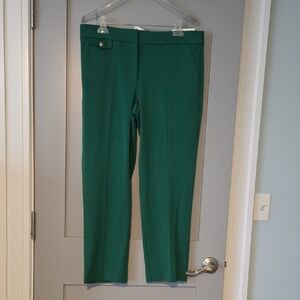 LOFT Green Straight Leg Women's Pants